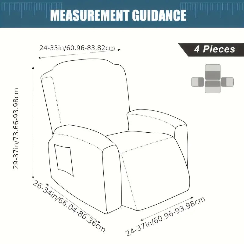 Stretch Elastic Recliner Chair Cover