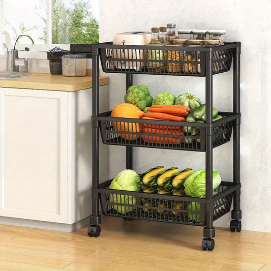 3 Tier plastic Storage Rack