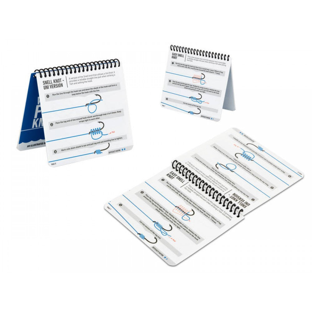 Anglers Mate Waterproof Knots Book - 16 Knots