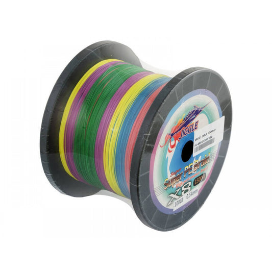 100lb Super PE Braid 1500m Long - 8 Strands - High Performance Longline Fishing