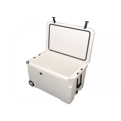 140L Chilly Bin Cooler Box + 2x Wheels, Heavy Duty Chillybin