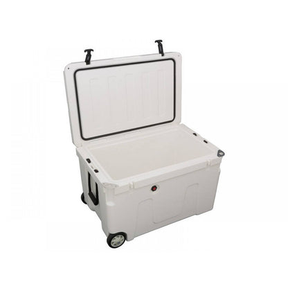 140L Chilly Bin Cooler Box + 2x Wheels, Heavy Duty Chillybin