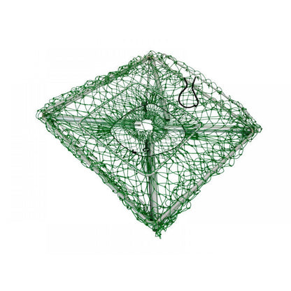 66cm Square Crayfish Pot - Collapsible Alloy Cray Pot