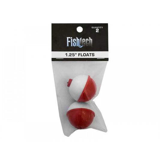 1.25" Inch Fishing Floats - 2 Pack - FISHTECH