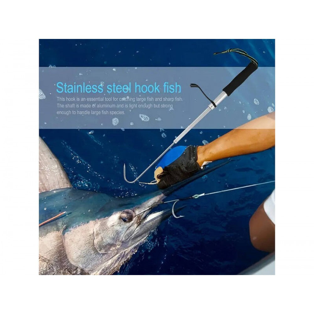 Fishing Gaff Hook - 50cm to 120cm Telescopic