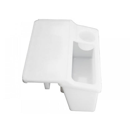 Gunwale Storage Bin with Bait Board & Drinks Holder for Boats & Fishing - 40mm