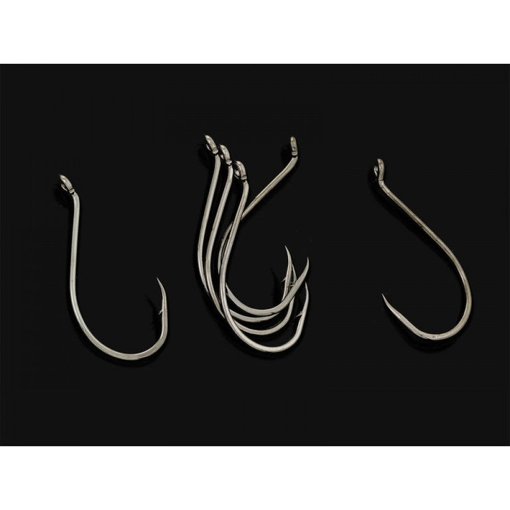 Fishing Hooks Black Beak Size 10/0 6Pcs