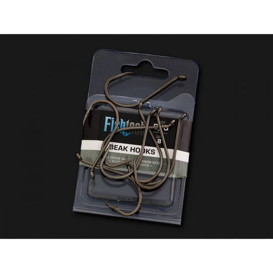 Fishing Hooks Black Beak Size 8/0 8Pcs