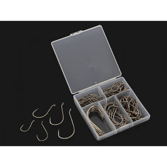 Hook Pack 80x Black Beak Assorted Hooks Pack