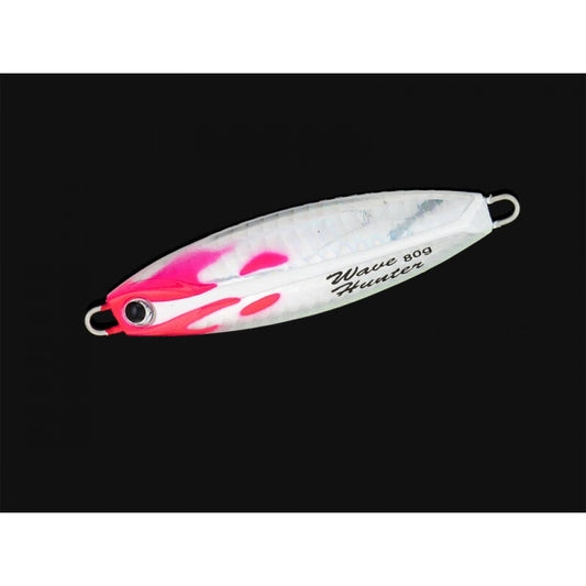 80g Wave Hunter Fishing Jig Metal Lure 80mm - RED
