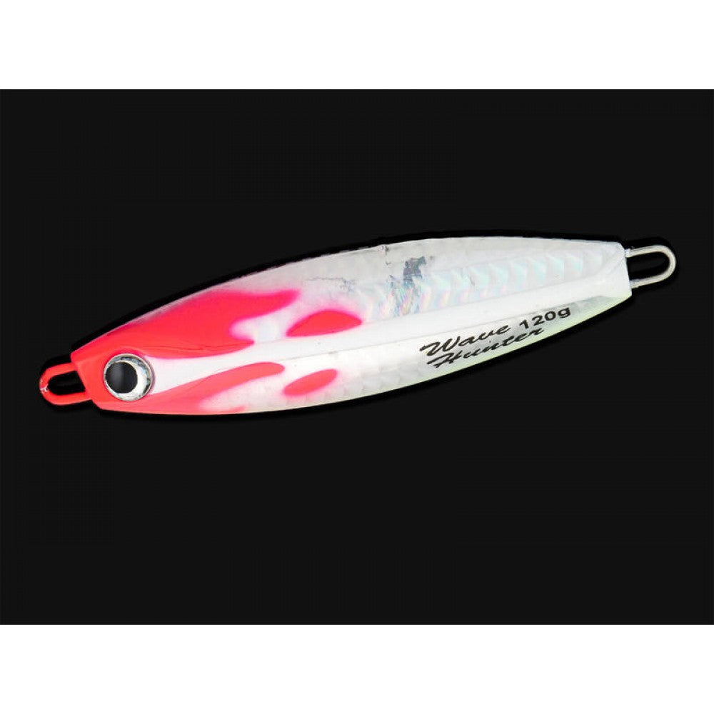 120g Wave Hunter Fishing Jig Metal Lure 90mm - RED