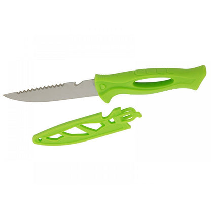 FISHTECH 4" Bait Knife & Sheath - Value Pack Of 2 Knives