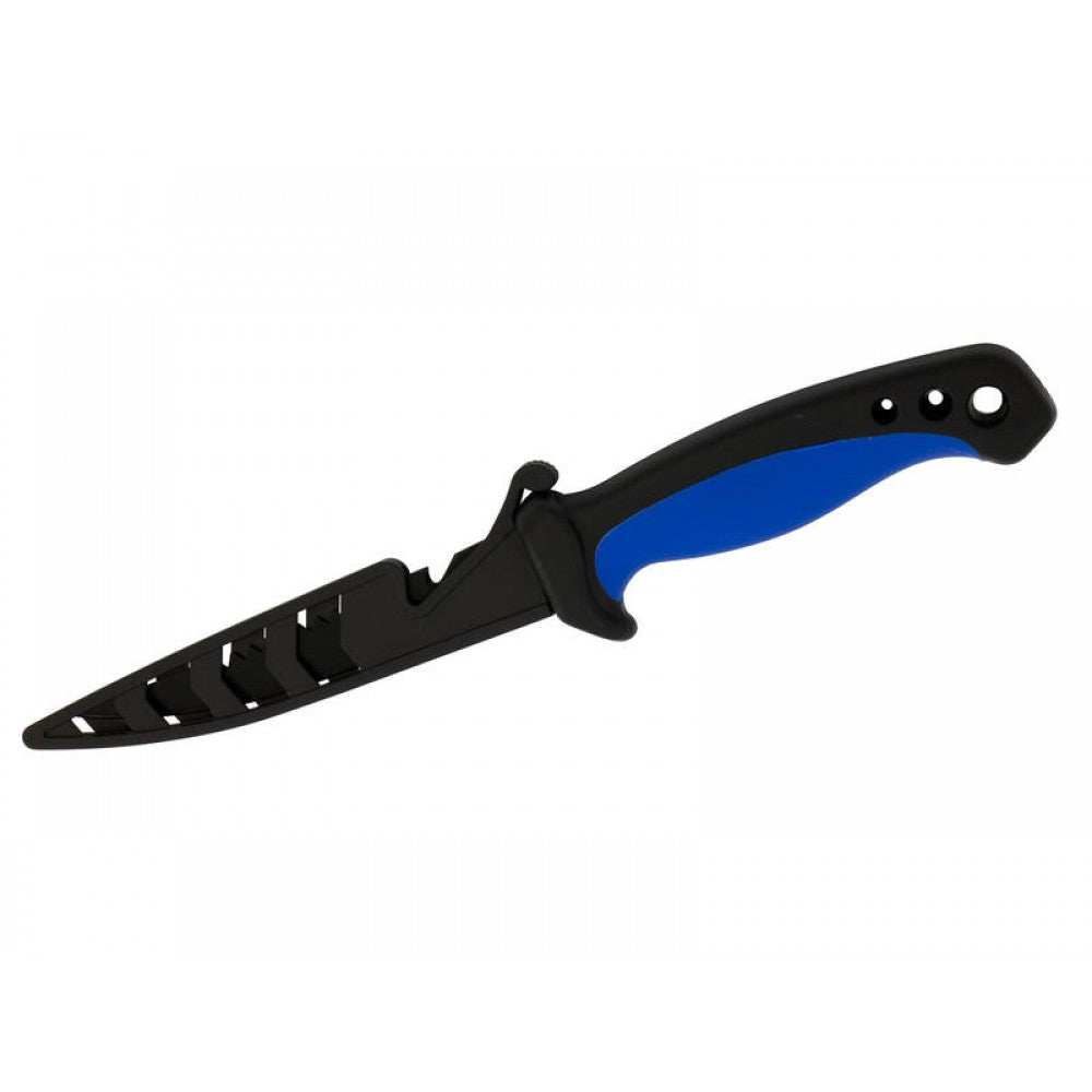 4.5" (115mm) Bait Knife & Sheath - Stainless Steel Blade