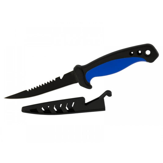 4.5" (115mm) Bait Knife & Sheath - Stainless Steel Blade