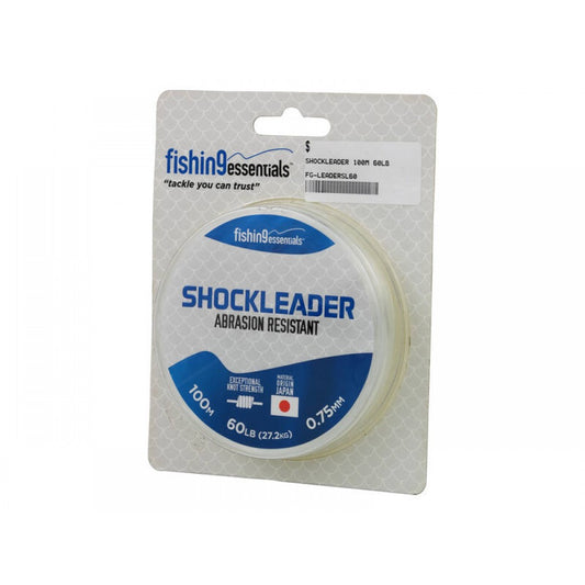 Shockleader Line Abrasion Resistant Trace Fishing Line 100M 60LB / 27.2kg