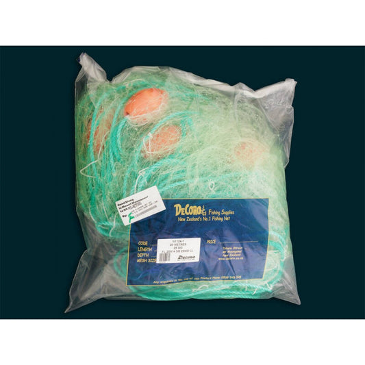 20m Flounder Set Net | 0.50 Mono 4 5/8" Inch - 25MD - Lead Line