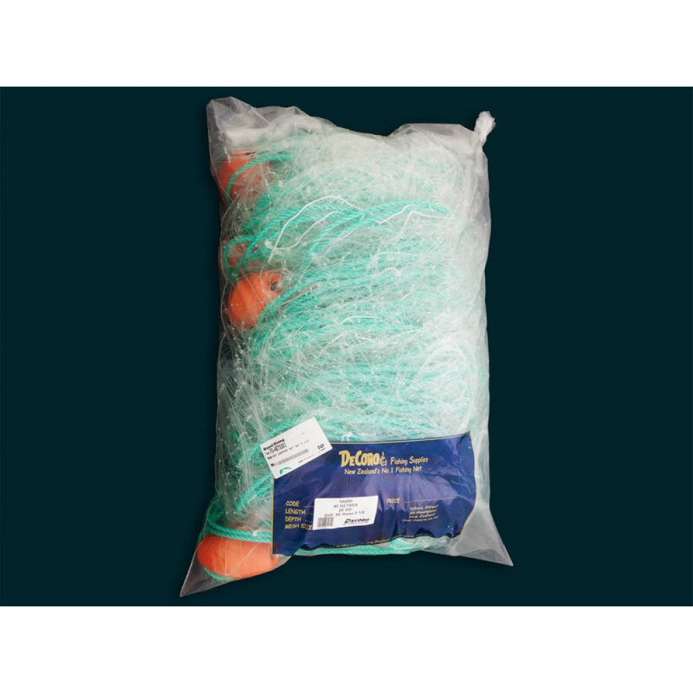 40m Snapper Set Net | 0.50 Mono 5" Inch - 25MD - Lead Line