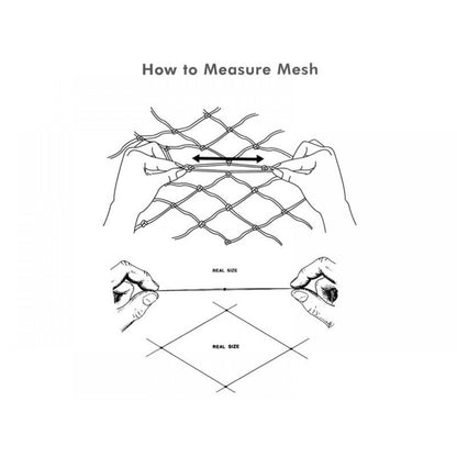 40m Snapper Set Net | 0.50 Mono 5" Inch - 25MD - Lead Line