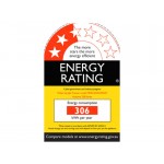 238L Upright Fridge / Freezer - Dual Mode - Stainless Steel - MIDEA