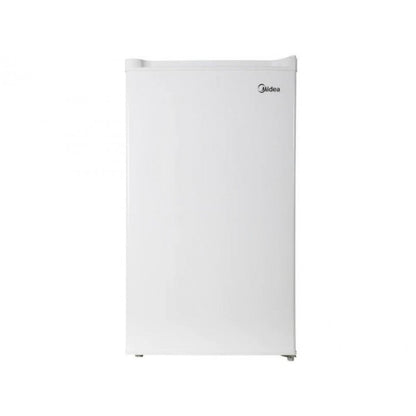 MIDEA Upright Bar Freezer 92L - Solid Door - White