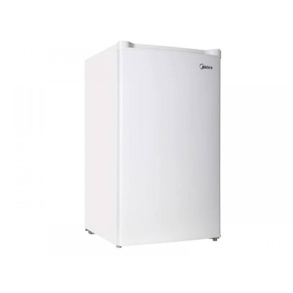 MIDEA Upright Bar Freezer 92L - Solid Door - White