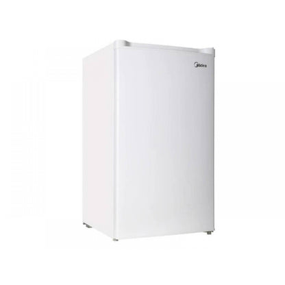 MIDEA Upright Bar Freezer 92L - Solid Door - White