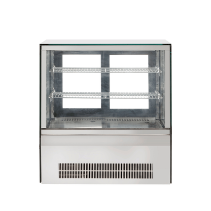 Bonvue counter top square glass cold food display - GN-660RT