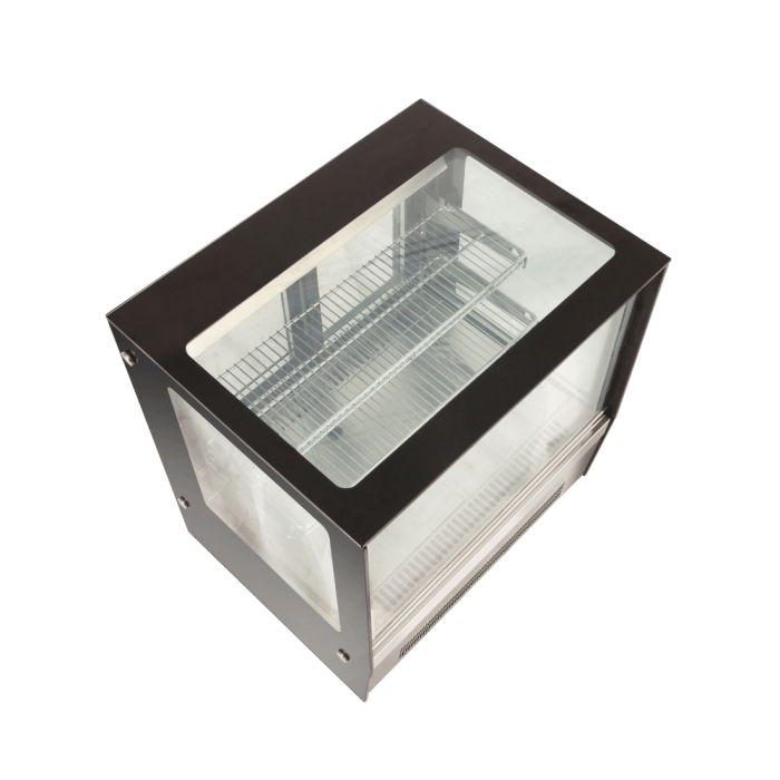 Bonvue counter top square glass cold food display - GN-660RT