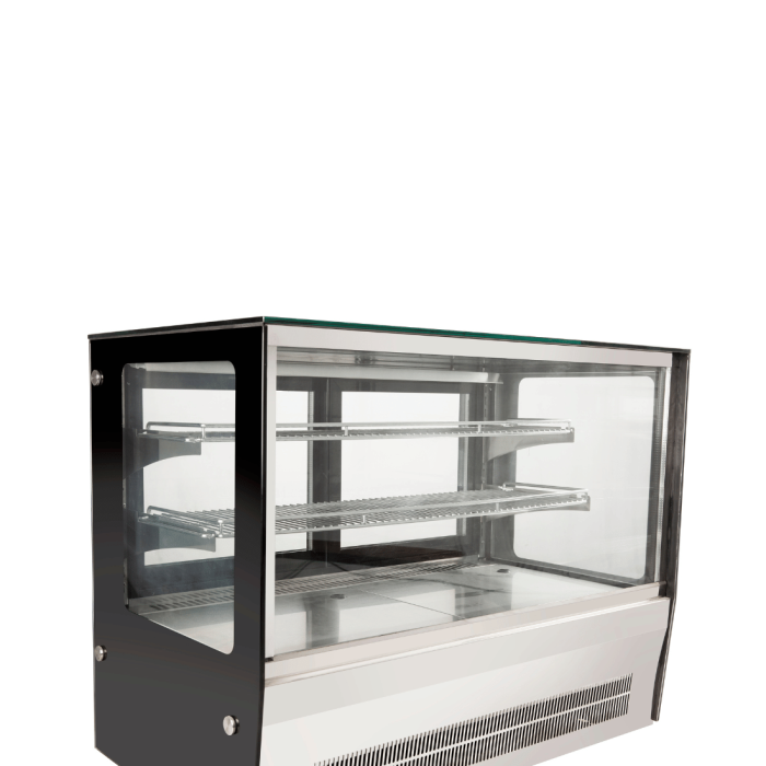 Bonvue Counter top square glass cold food display - GN-900RT