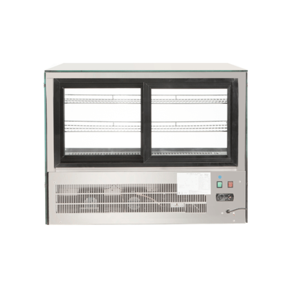 Bonvue Counter top square glass cold food display - GN-900RT