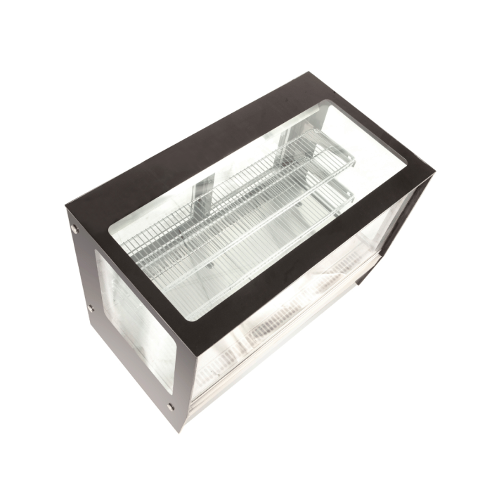 Bonvue Counter top square glass cold food display - GN-900RT