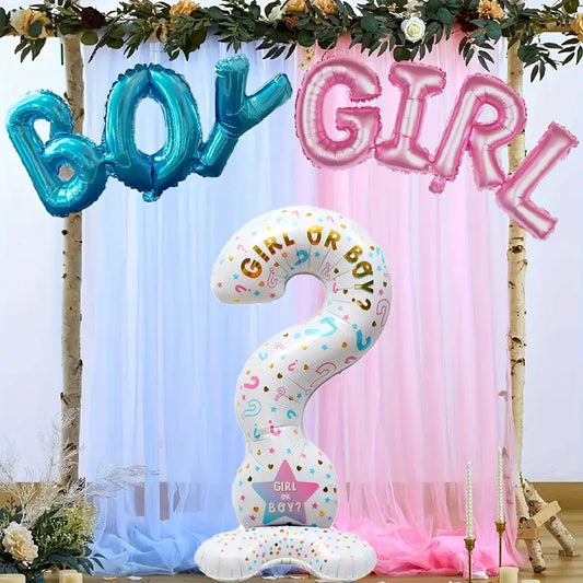 3pcs Gender Reveal Party Balloons