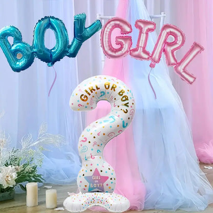3pcs Gender Reveal Party Balloons