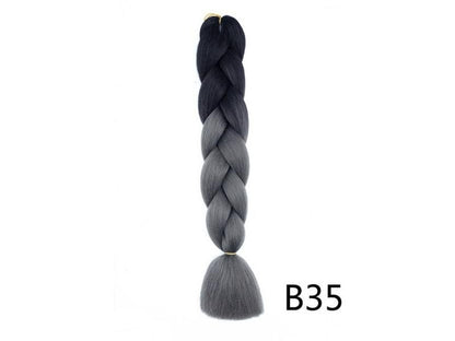 Hair extension Super Long Jumbo Braiding Hair ( Hand Braid )