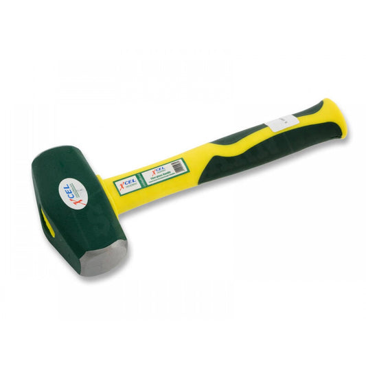 3lb Hammer with Fiberglass Handle & Rubber Grip 1.3Kg