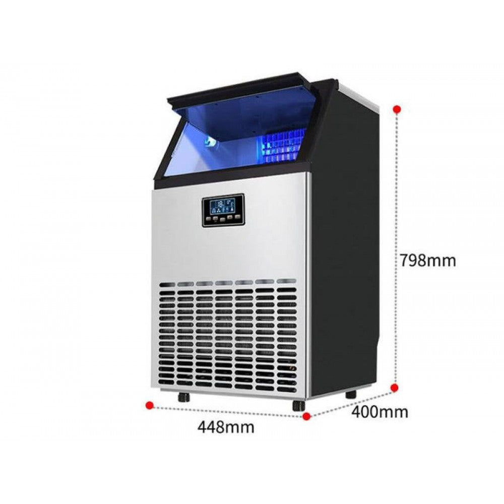 55kg Commercial Ice Cube Maker Ice Machine