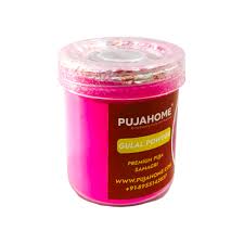 Pavitram pink gulal powder