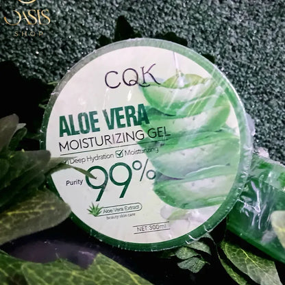 CQK MOISTURIZING GEL WITH ALOE VERA EXTRACT- 300ml
