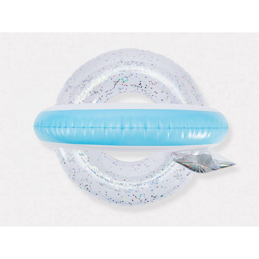 Inflatable Rainbow Ring - Floating Pool Toy