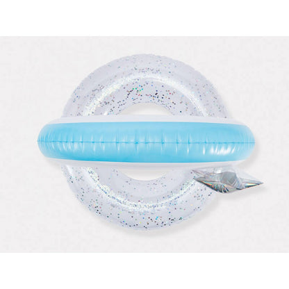 Inflatable Rainbow Ring - Floating Pool Toy