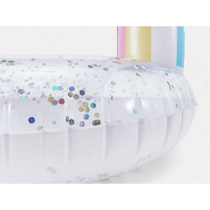 Inflatable Rainbow Ring - Floating Pool Toy