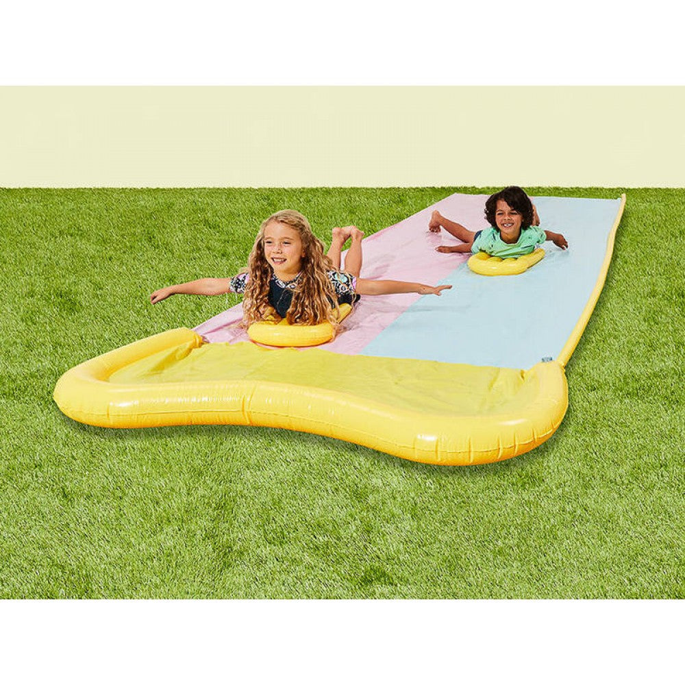 Water Slide Double Person Inflatable Water Rider 4.75m Long