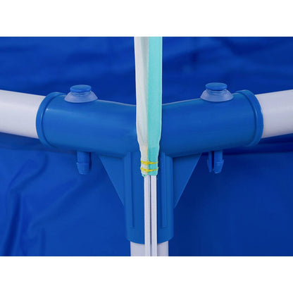 2.4m Bestway Kids Paddling Pool with Sun Shade Canopy