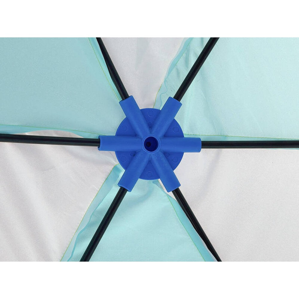 2.4m Bestway Kids Paddling Pool with Sun Shade Canopy