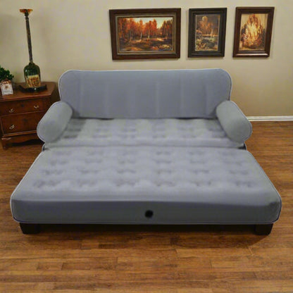 Inflatable 2 Seater Sofa Bed - Grey
