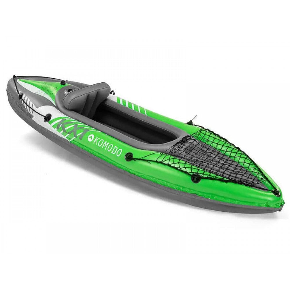 2.74m Inflatable Green Kayak Single Seater - Water Adventure Awaits