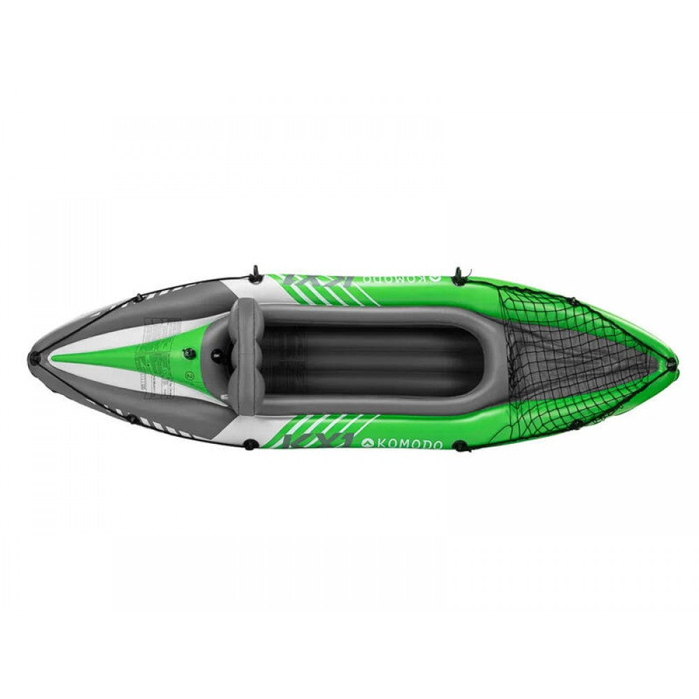 2.74m Inflatable Green Kayak Single Seater - Water Adventure Awaits