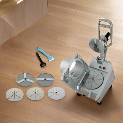 Food & Vegetable Chopping Machine - 750W - Commercial Kitchen Cut Grate & Shred