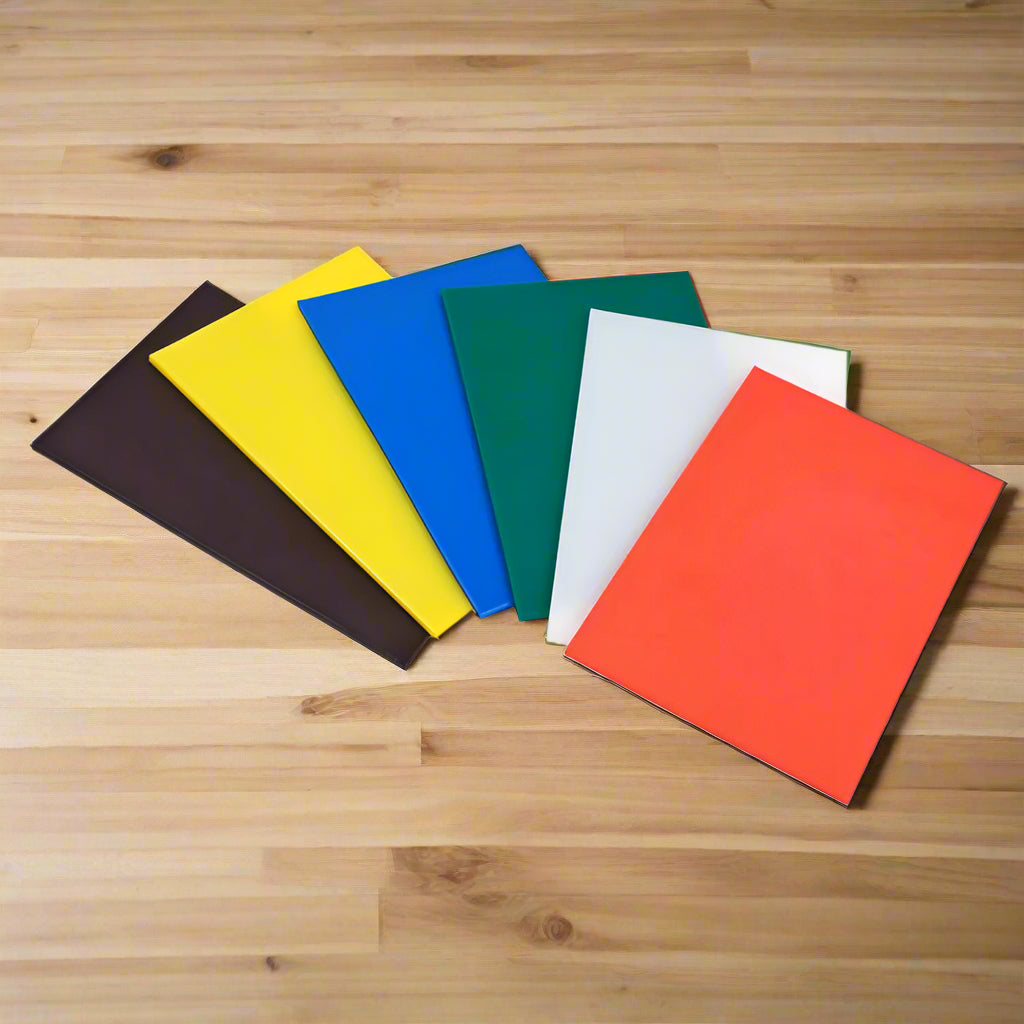 Colored Chopping Boards Set of Six 45cm x 30cm
