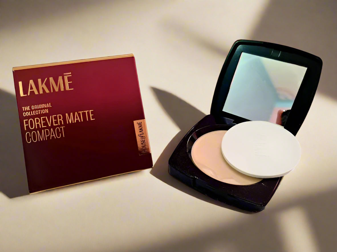 Lakme Forever Matte Face It Compact (Natural Marble) 9 Gm